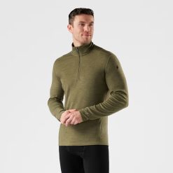 Smartwool Merino Socks Men's Classic Thermal Merino Base Layer 1/4 Zip