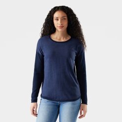 Smartwool Merino Socks Women's Shadow Pine Colorblock Crew Sweater