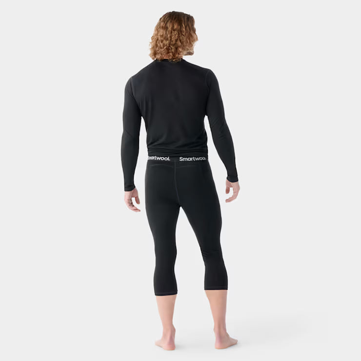 Smartwool Merino Socks Men's Classic All-Season Merino Base Layer 3/4 Bottom - Image 3