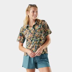Smartwool Merino Socks Wome's Everyday Short Sleeve Button Down