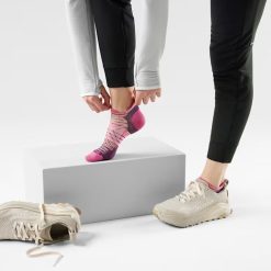 Alternative view of Smartwool Merino Socks Women's Run Stripe Low Ankle Socks