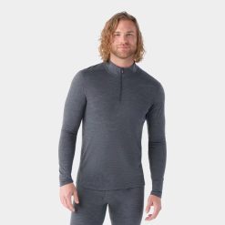 Smartwool Merino Socks Men's Classic All-Season Merino Base Layer 1/4 Zip