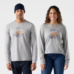 Smartwool Merino Socks Snowcat Graphic Long Sleeve Graphic Tee