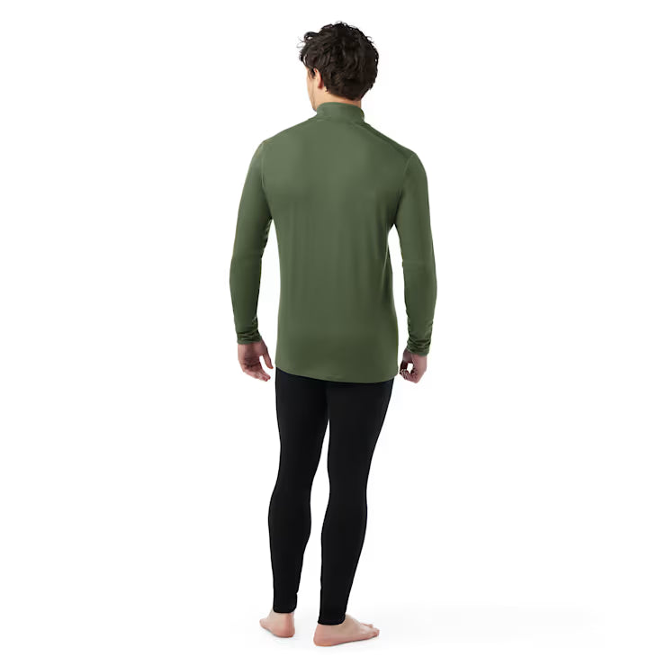 Smartwool Merino Socks Men's Classic All-Season Merino Base Layer 1/4 Zip - Image 2
