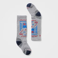 Smartwool Merino Socks Kids' Wintersport Ski Day Over The Calf Socks