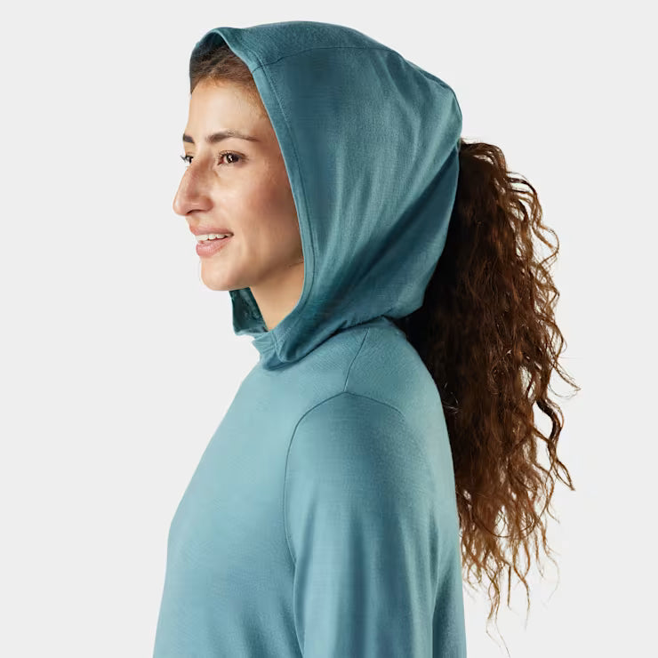 Smartwool Merino Socks Women's Merino Sun Hoodie - Image 4