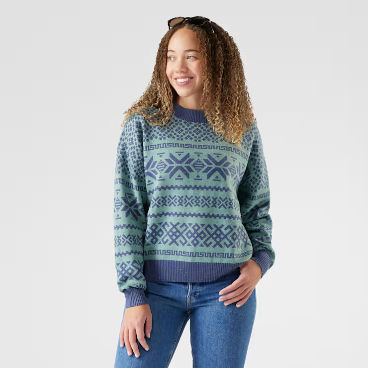 Smartwool Merino Socks Women's Edgewood Heritage Crew Sweater