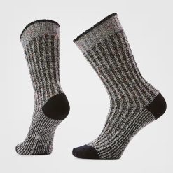 Smartwool Merino Socks Women's Everyday Cozy Waffle Press Crew Socks
