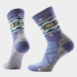 Smartwool Merino Socks Women's Hike Otter Float Crew Socks