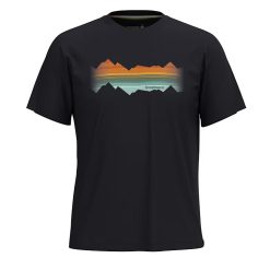 Alternative view of Smartwool Merino Socks Mountain Horizon Short Sleeve Graphic Tee