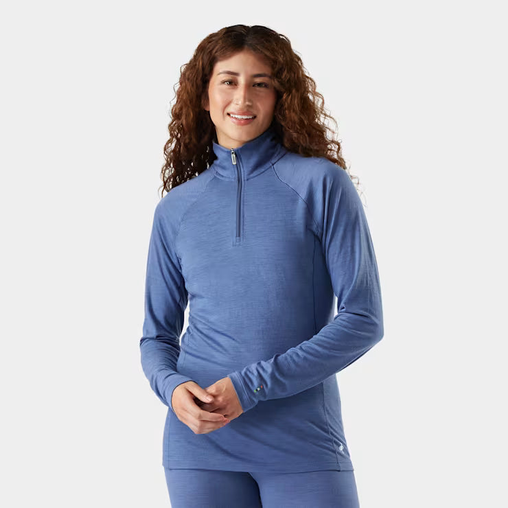 Smartwool Merino Socks Women's Classic All-Season Merino Base Layer 1/4 Zip
