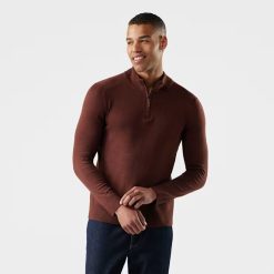 Smartwool Merino Socks Men's Sparwood 1/4 Zip Sweater