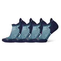 Smartwool Merino Socks Women's Run Low Ankle Socks 4-Pack