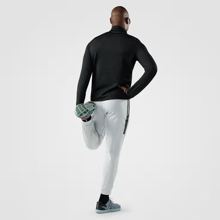 Smartwool Merino Socks Men's Active Fleece Wind 1/2 Zip - Image 3