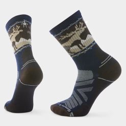 Smartwool Merino Socks Hike Mountain Moose Crew Socks