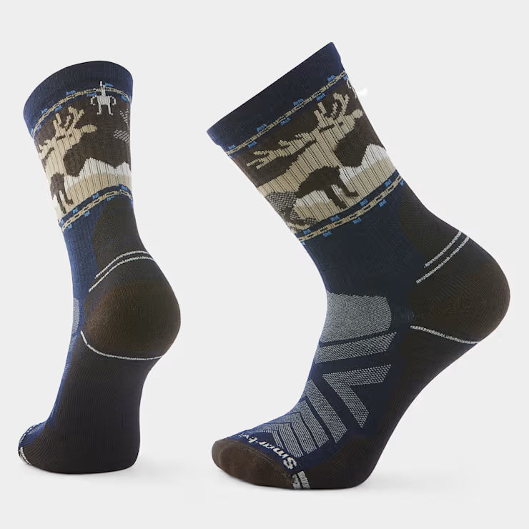Smartwool Merino Socks Hike Mountain Moose Crew Socks