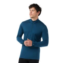 Smartwool Merino Socks Men's Classic All-Season Merino Base Layer 1/4 Zip
