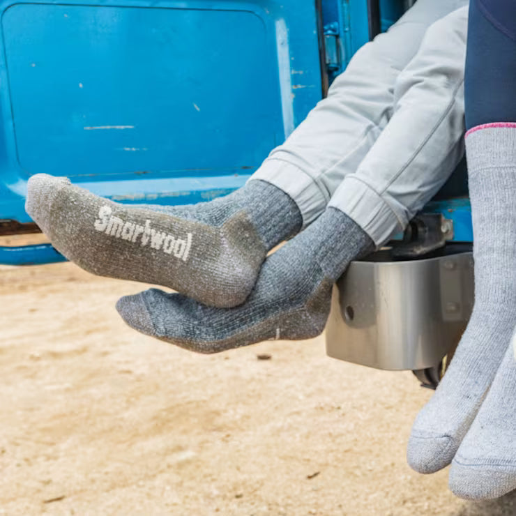 Smartwool Merino Socks Hike Classic Edition Second Cut? Crew Socks - Image 3