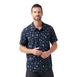 Smartwool Merino Socks Men's Everyday Short Sleeve Button Down