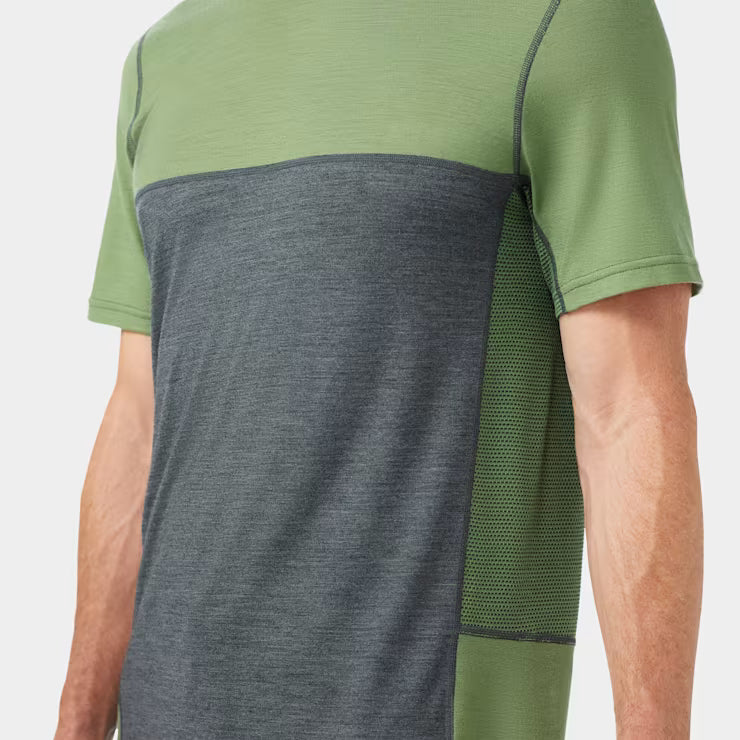 Smartwool Merino Socks Men's Mountain Bike Short Sleeve Jersey - Image 3