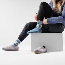 Alternative view of Smartwool Merino Socks Women's Everyday Cozy Snowflake Dream Crew Socks