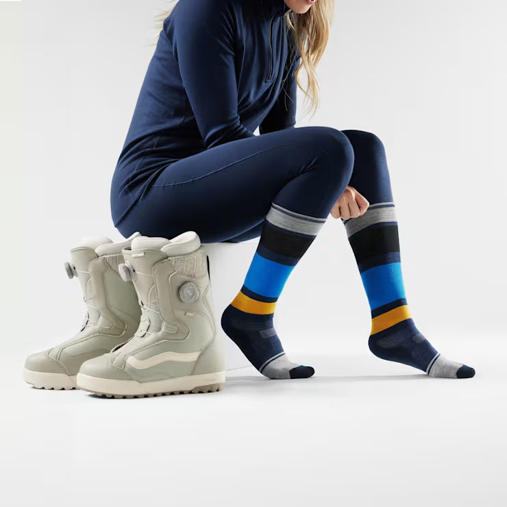 Smartwool Merino Socks Women's Snowboard Over The Calf Socks - Image 2
