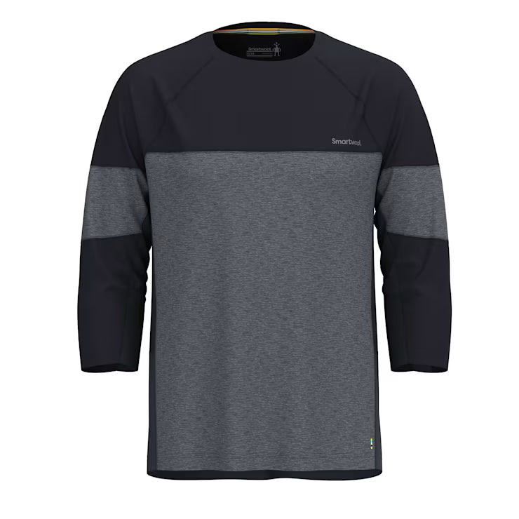 Smartwool Merino Socks Men's Mountain Bike 3/4 Sleeve Jersey - Image 3