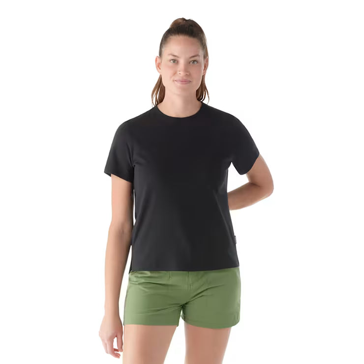 Smartwool Merino Socks Women's Perfect Crew Short Sleeve Tee
