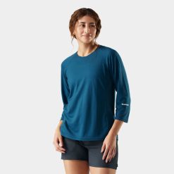 Smartwool Merino Socks Women's Mountain Bike 3/4 Sleeve Jersey