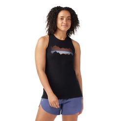 Smartwool Merino Socks Women's Mountain Horizon Graphic Tank