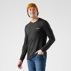 Smartwool Merino Socks Men's Merino Hemp Blend Gear Up Long Sleeve Graphic Tee