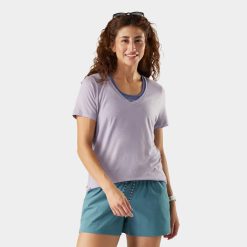 Smartwool Merino Socks Women's Active Ultralite V-Neck Short Sleeve