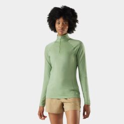 Smartwool Merino Socks Women's Classic All-Season Merino Base Layer 1/4 Zip