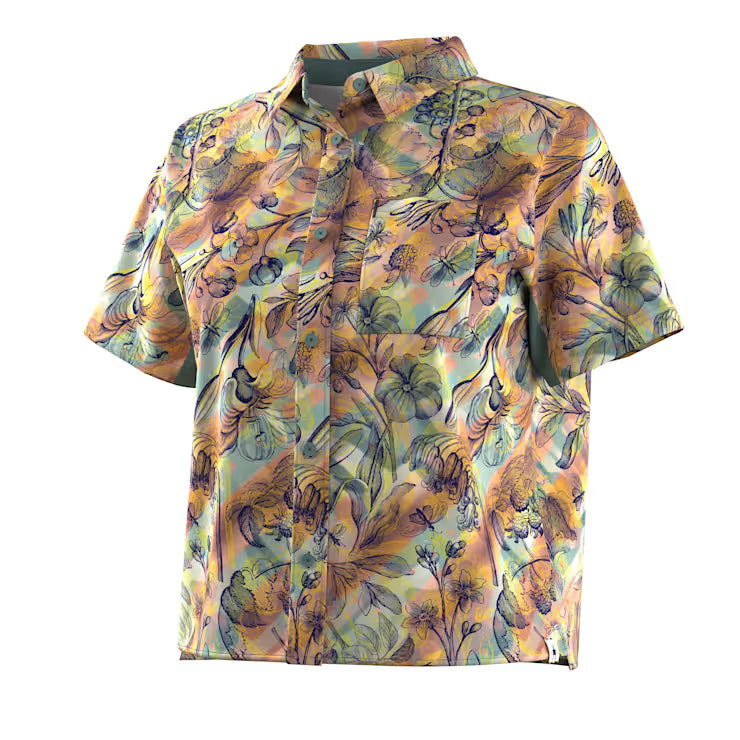 Smartwool Merino Socks Wome's Everyday Short Sleeve Button Down - Image 4