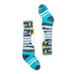 Smartwool Merino Socks Kids' Wintersport Yeti Pattern Over The Calf Socks