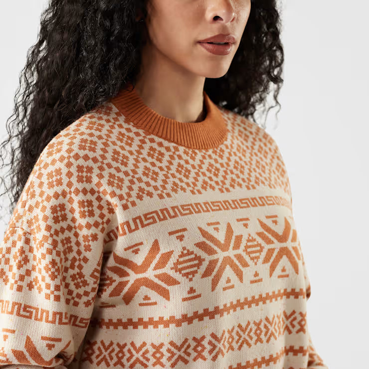 Smartwool Merino Socks Women's Edgewood Heritage Crew Sweater - Image 3