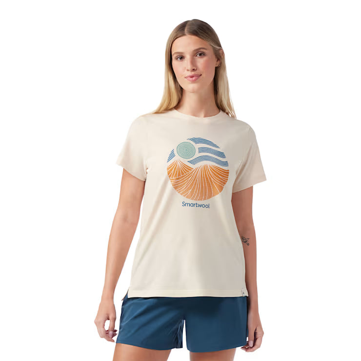 Smartwool Merino Socks Women's Horizon View Short Sleeve Graphic Tee