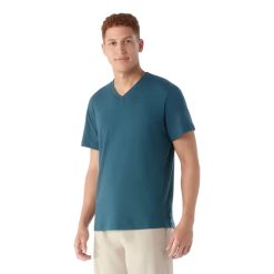 Smartwool Merino Socks Men's Perfect V-Neck Short Sleeve Tee